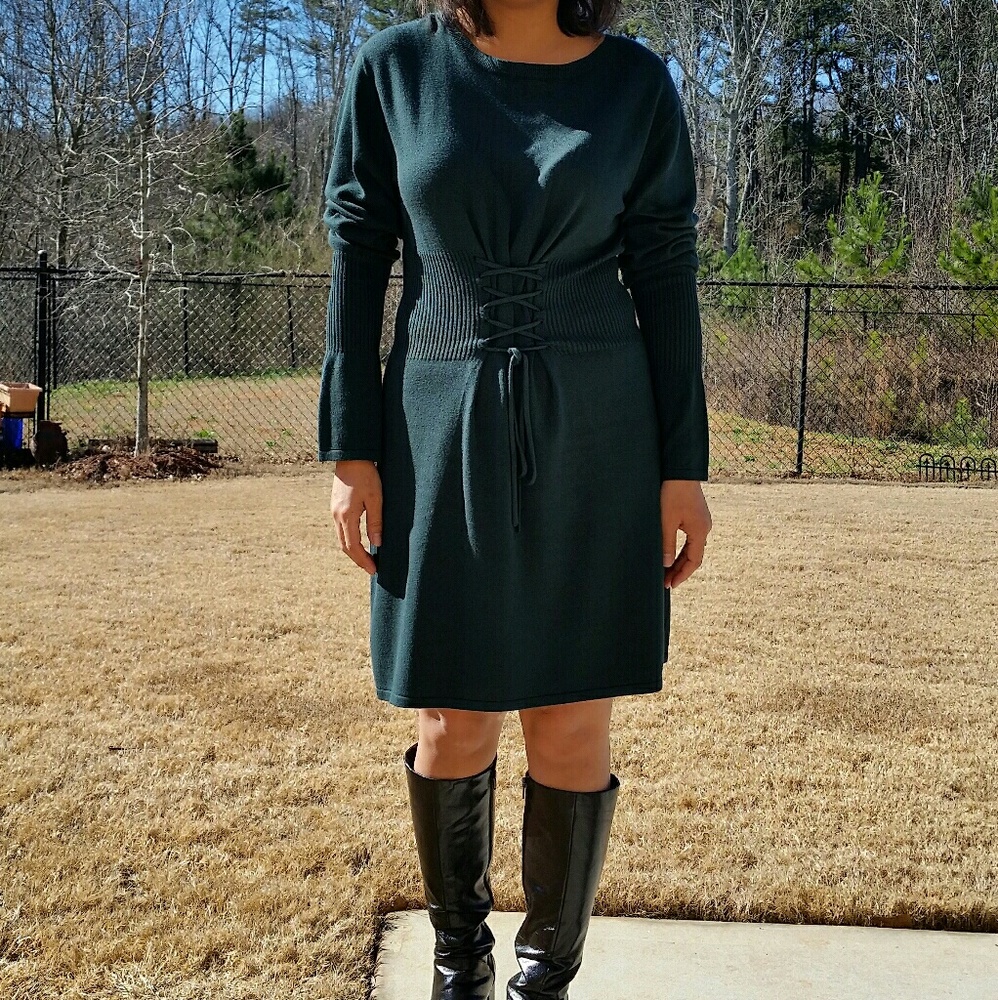 Express sweater dress